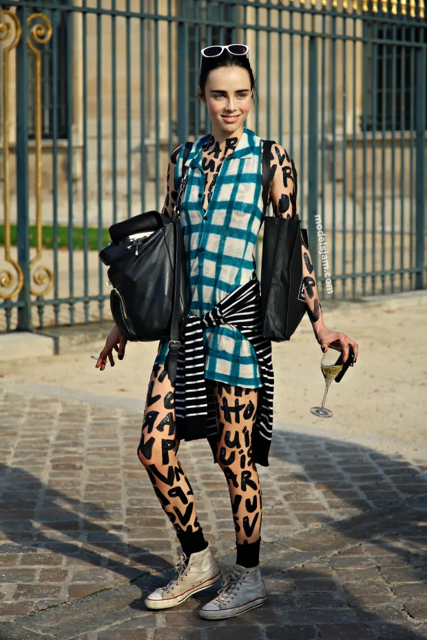 Louis Vuitton - Marc Jacobs' muse Edie Campbell in the Louis